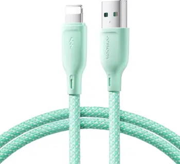 Kabllo Joyroom Multi-Color Series S-A34, USB-A në Lightning, 1m, 3A, e zezë