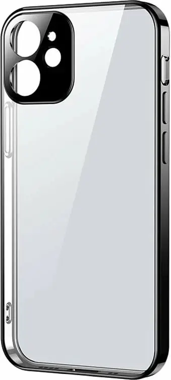 Mbështjellës Joyroom Beauty Series JR-BP743 për iPhone 12 Pro, ultra i hollë, kornizë metalike, kaltër