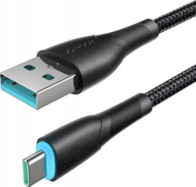 Kabllo karikimi Joyroom Starry Series SA32 AC6, USB A në USB C, 100W, 1m, e zezë - 3