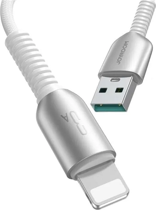 Kabllo Joyroom S-A51 Cutting-Edge Series, USB-A në Lightning, 1.2m, 3A, Gri - 2