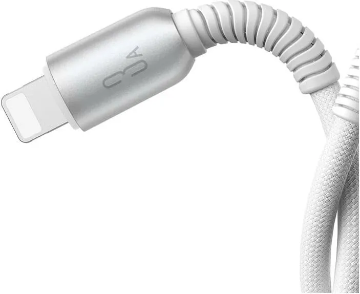 Kabllo Joyroom S-A51 Cutting-Edge Series, USB-A në Lightning, 1.2m, 3A, Gri - 3