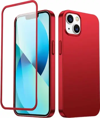 Mbulesë telefoni Joyroom JR-BP927 për iPhone 13, 360 Full Case, me xham të temperuar, blu