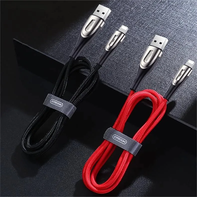Kabllo USB Joyroom JYR587, USB A në Lightning, 1.2m, e zezë - 6