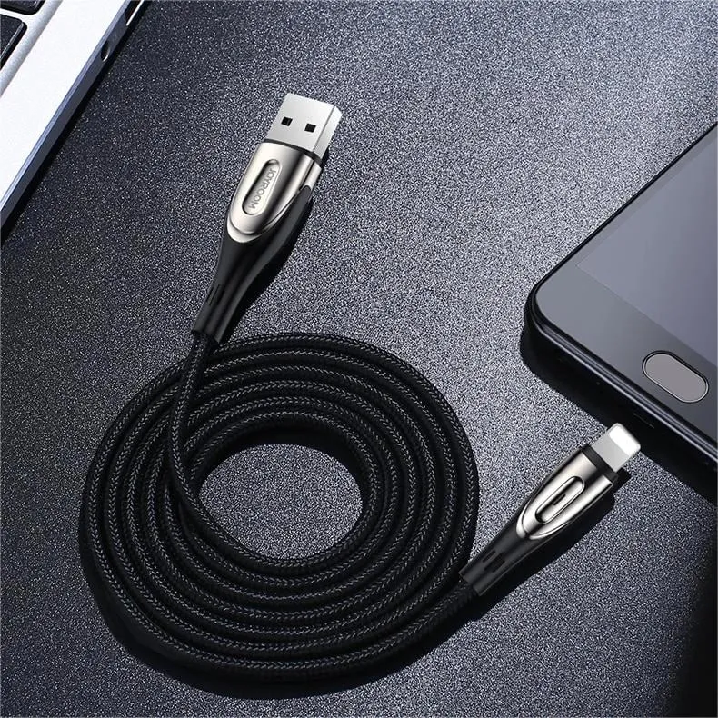 Kabllo USB Joyroom JYR587, USB A në Lightning, 1.2m, e zezë - 8