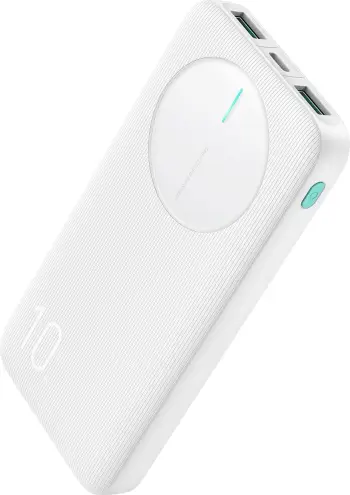 Powerbank Joyroom JR PBF12, 10000mAh, 2.4A, i bardhë