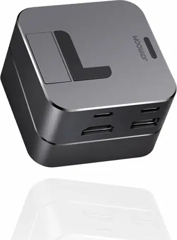 HUB multifunksional Joyroom S-H121, për MacBook Pro, 8 porta, Thunderbolt 3, Gri