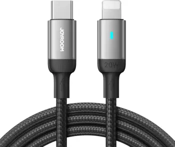 Kabllo Joyroom Extraordinary Series A10, USB-A në Lightning, 1.2m, e zezë
