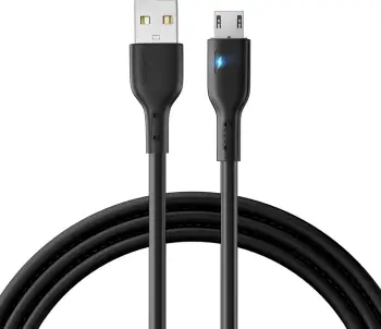 Kabllo Joyroom Premium Series A13, USB-A në micro USB, 2m, 2.4A, e zezë
