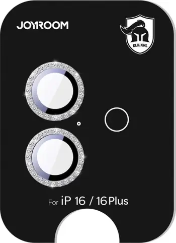 Xham mbrojtës për lente Joyroom JR-MSJ0272 për iPhone 16/16 Plus, argjendtë