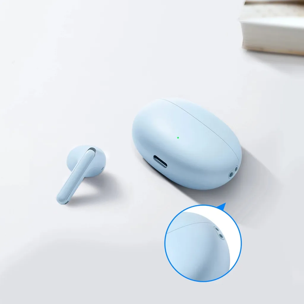 Kufje wireless Joyroom Funpods JR-FB2, Bluetooth 5.3, 35 orë bateri, blu - 14