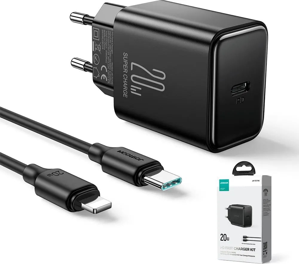 Karikues muri Joyroom JR-TCF06, USB-C, 20W, i zi - 13