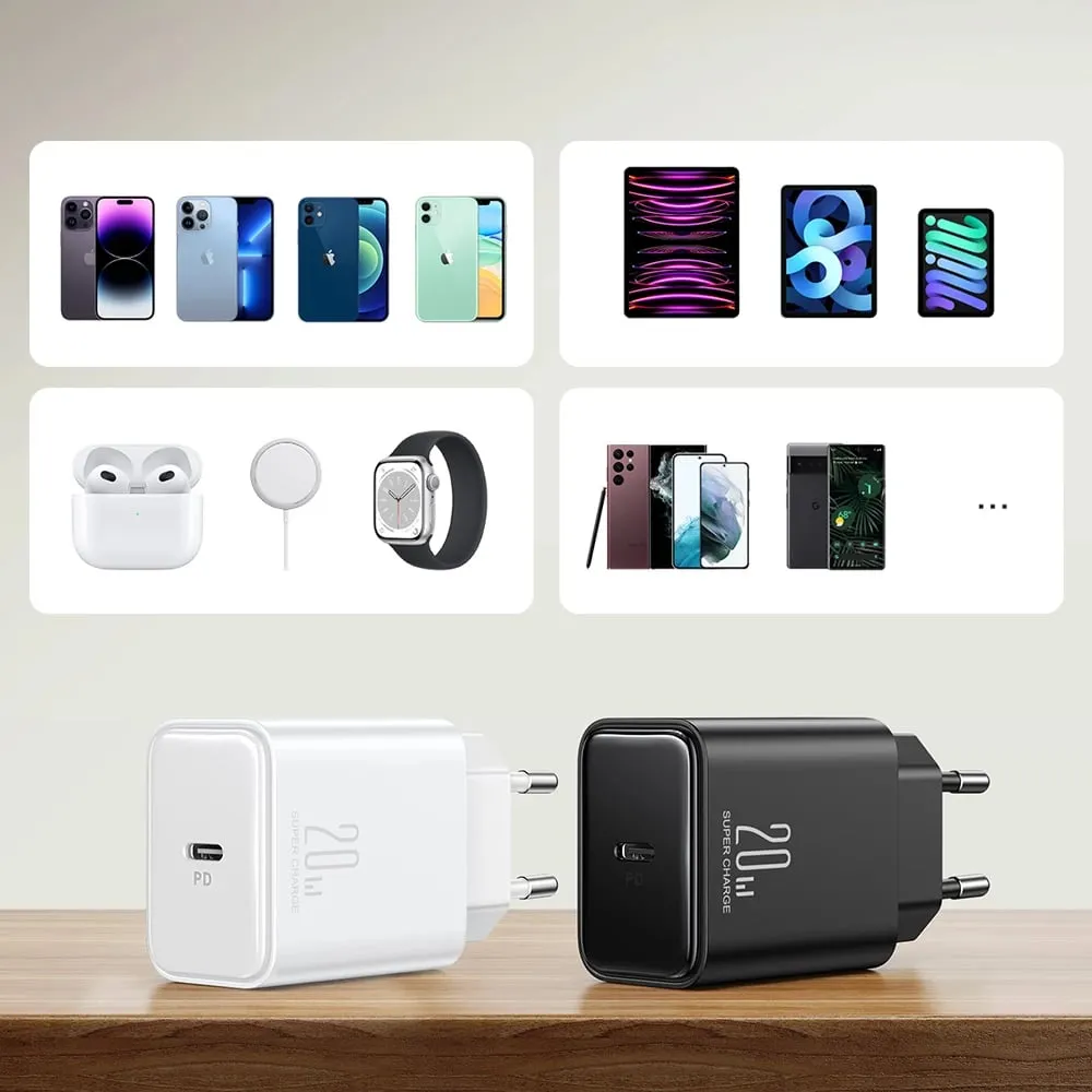 Karikues muri Joyroom JR-TCF06, USB-C, 20W, i zi - 6