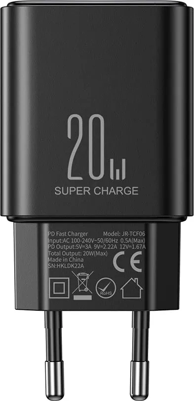 Karikues muri Joyroom JR-TCF06, USB-C, 20W, i zi - 9