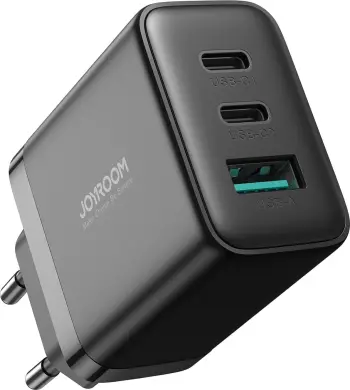 Karikues i shpejtë Joyroom JR-TCF10, 32W, 2x USB-C, USB-A, i zi