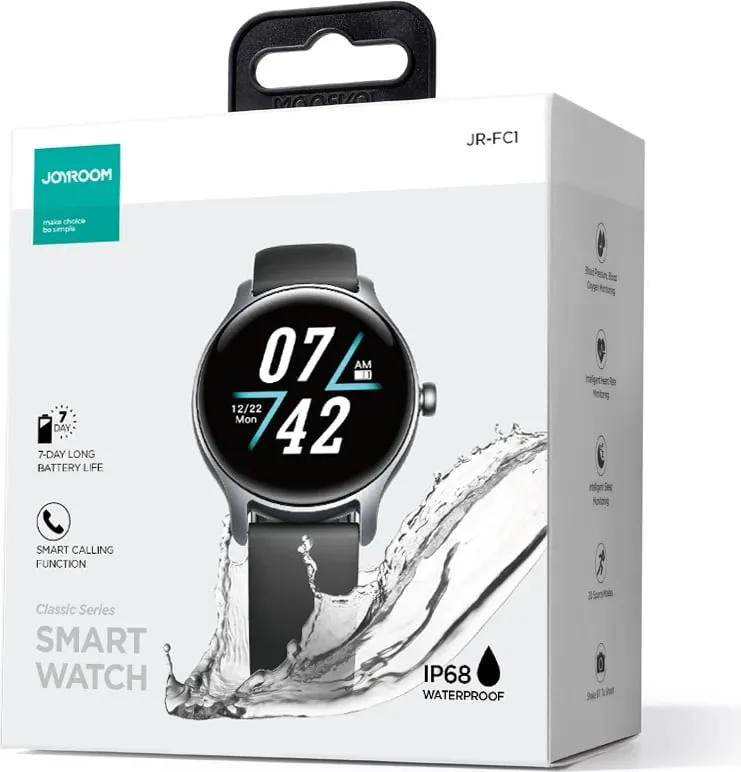 Smartwatch Joyroom FC1 JYR612, Bluetooth, IP68, i zi - 5