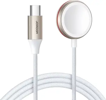Karikues magnetik për Apple Watch Joyroom S-IW011, USB-C, 1.2m, Bardhë