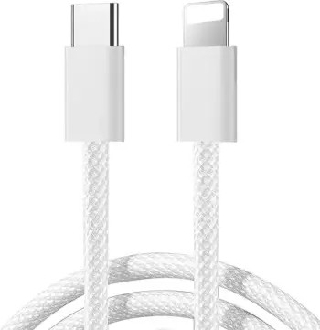 Kabllo USB-C në Lightning Joyroom S-A45 Ben 1m, 30W, e bardhë