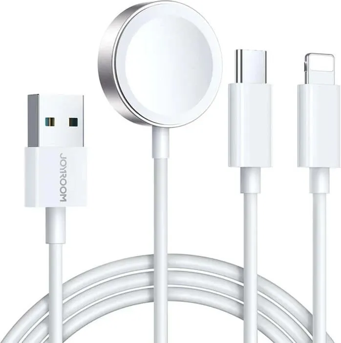 Karikues magnetik për Apple Watch Joyroom S-IW008, 1.2m, Bardhë - 1