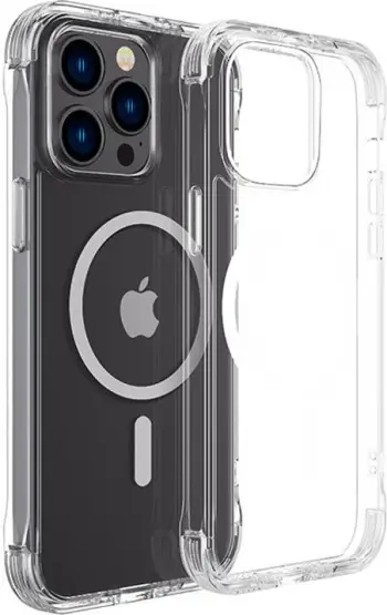 Mbështjellës Joyroom JR-14H5 për iPhone 14, transparent, me magnet