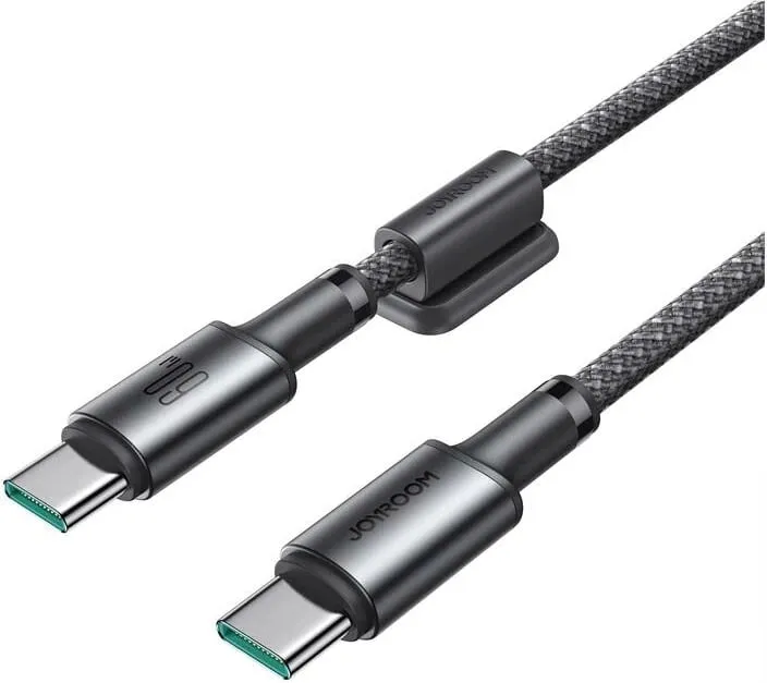 Kabllo USB-C në USB-C Joyroom S-A50, 1.2m, 60W, Gri - 2
