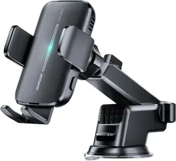 Mbështjellës makinës Joyroom JR-ZS245 me karikues wireless Qi, i zi