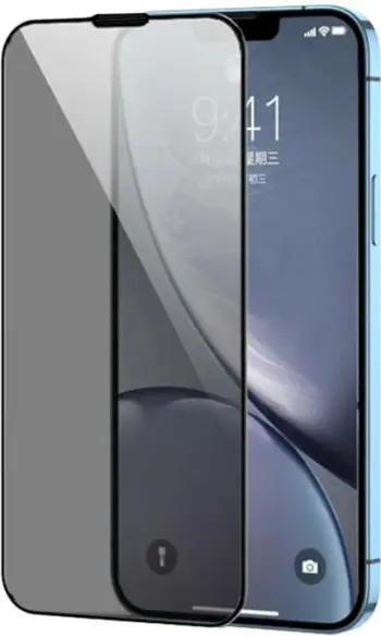 Xham i temperuar Joyroom HQ-Z33 për iPhone 15 me kornizë të zezë