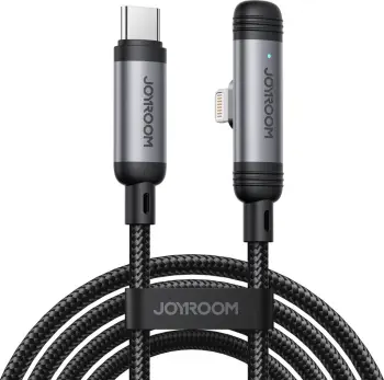 Kabllo Joyroom S-A56 EnjoyX Series USB-C në Lightning, 1.2m, 30W, e zezë