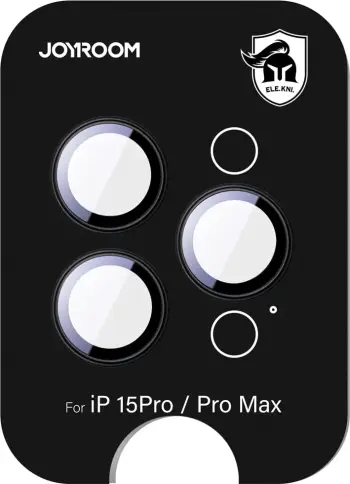 Mbrojtës xhami Joyroom JR-MFY0244 për lente të iPhone 15 Pro/15 Pro Max, grafit