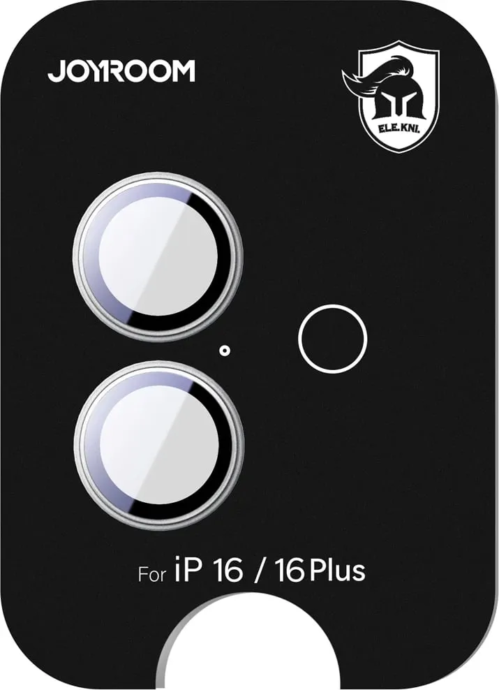 Mbrojtës xhami për lente Joyroom JR-MFY0256 për iPhone 16/16 Plus, argjend - 1