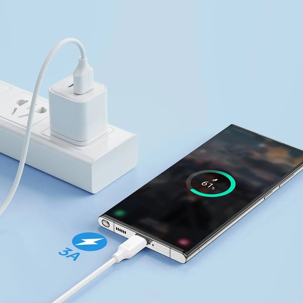 Kabllo USB Joyroom JYR531, USB-A në USB-C, 2 m, e bardhë - 4
