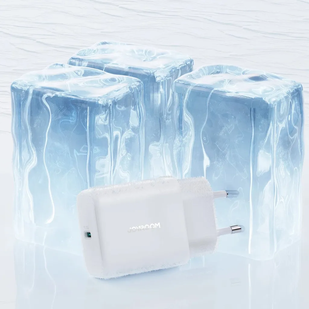 Karikues rrjeti USB-C PD 30W QC SFC, Joyroom JR-TCF24, 1 port, PPS, prizë EU, kabllo USB-C 1m, i bardhë, set - 12
