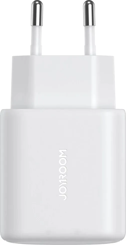 Karikues rrjeti USB-C PD 30W QC SFC, Joyroom JR-TCF24, 1 port, PPS, prizë EU, kabllo USB-C 1m, i bardhë, set - 4