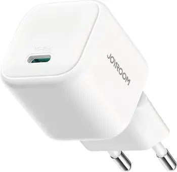 Karikues muri Joyroom JR-TCG08, GaN, 20W, USB-C, i bardhë