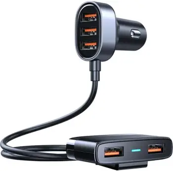 Karikues makine Joyroom JR-CL03 5 porta USB-A 31W kabllo 1.5 m, zi