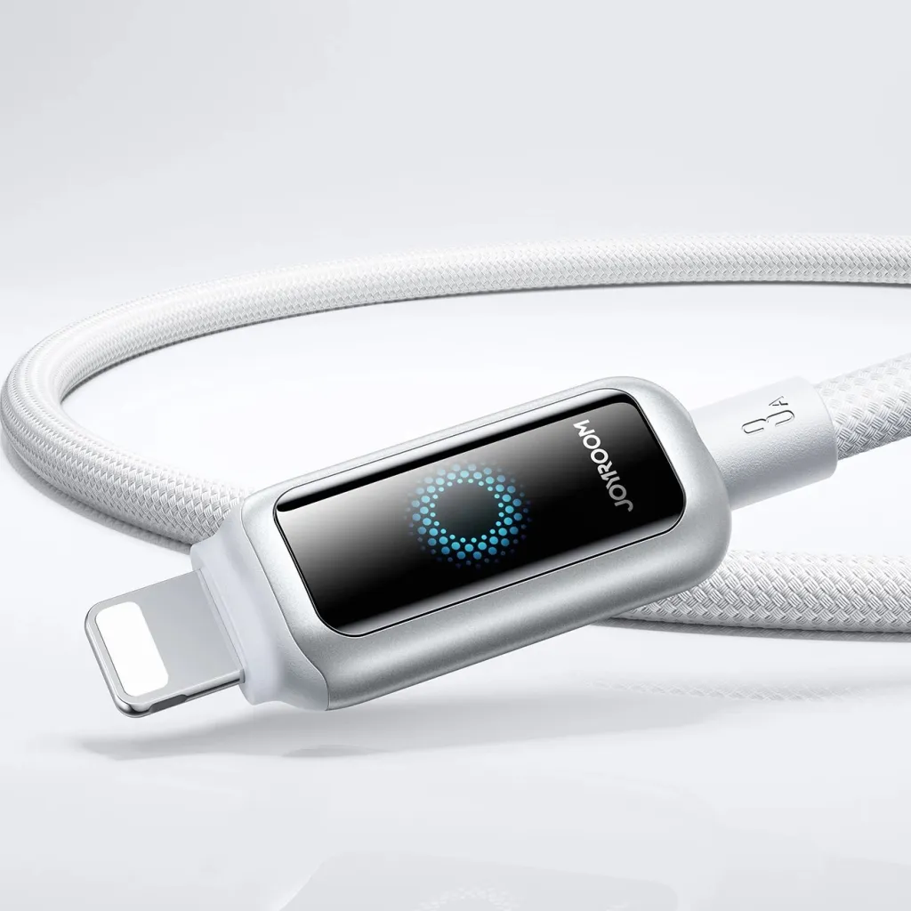 Kabllo USB Joyroom S-CL020A, USB A në Lightning, 3A, 1.2m, e bardhë - 3