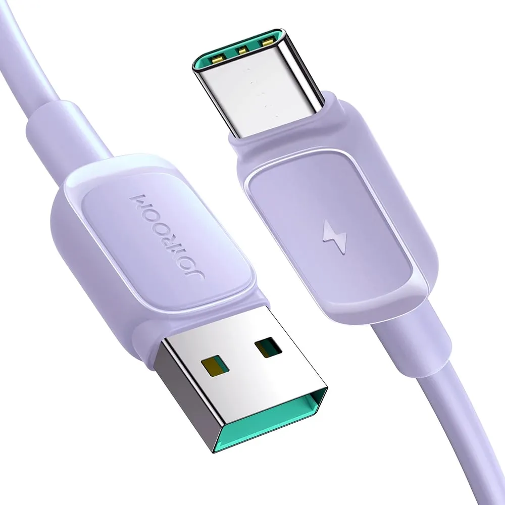 Kabllo USB Joyroom JYR761, USB A në USB C, 1.2 m, 3A, vjollcë - 1
