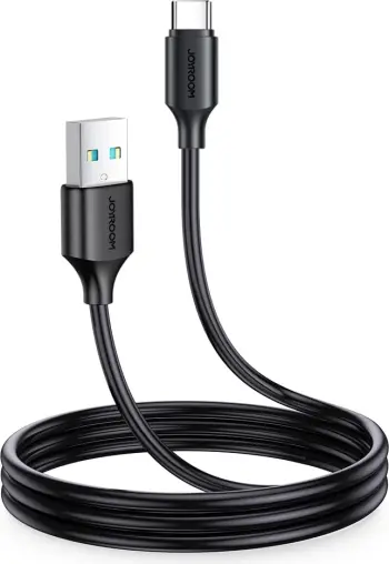 Kabllo USB në USB C Joyroom JYR528, 1 m, 3A, i zi
