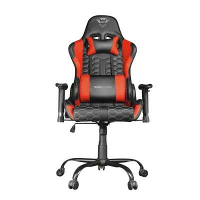 Karrige lojërash TRUST GXT 708R Resto, e kuqe/e zezë - 1