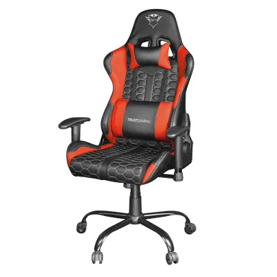 Karrige lojërash TRUST GXT 708R Resto, e kuqe/e zezë - 2
