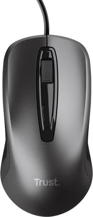 Maus Trust Basi, me kabllo, USB, i zi - 1