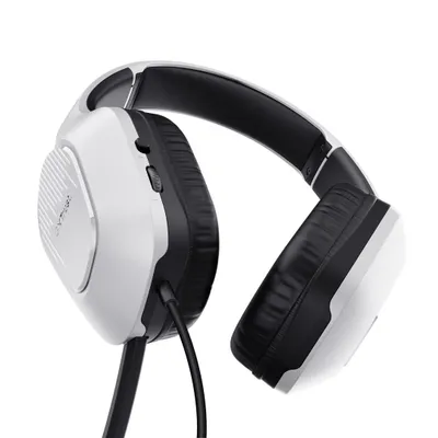 Kufje Trust Gaming GXT 415W, të bardha - 3