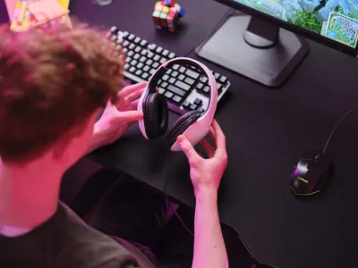 Kufje Trust Gaming GXT 415W, të bardha - 8
