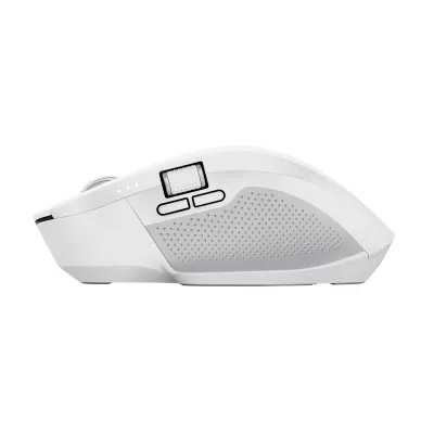 Maus Trust Ozaa+, RF Wireless + Bluetooth, 3200 DPI, i bardhë - 4