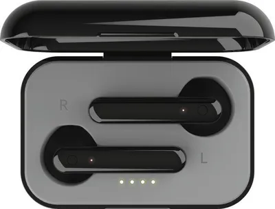 Kufje Bluetooth Primo Touch, universale, 4 orë bateri, të zeza - 4