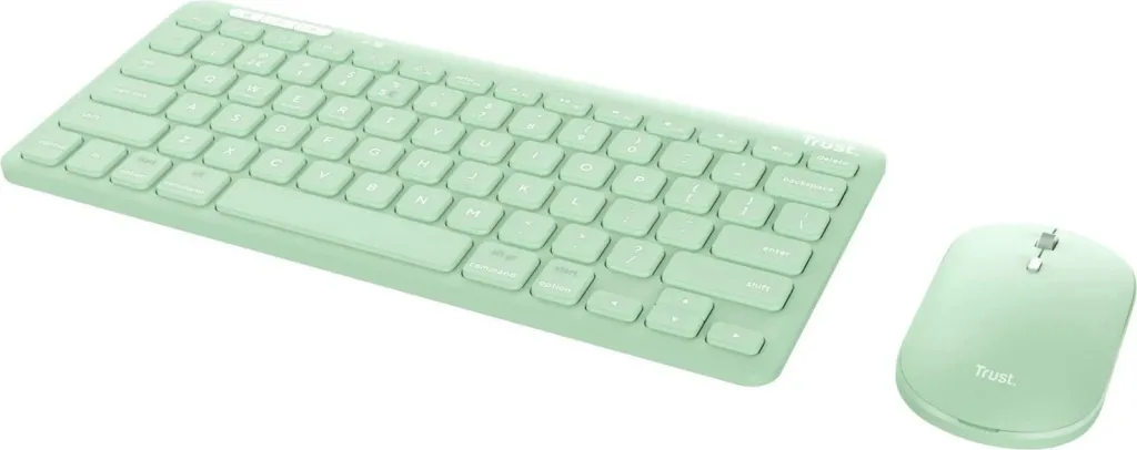 Set tastierë dhe maus Lyra Multi-Device, Wireless, USB/Bluetooth, i zi - 3