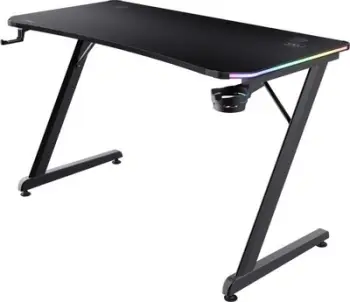 Tavolinë lojërash TRUST GXT 709 Luminus, 1200mm, e zezë