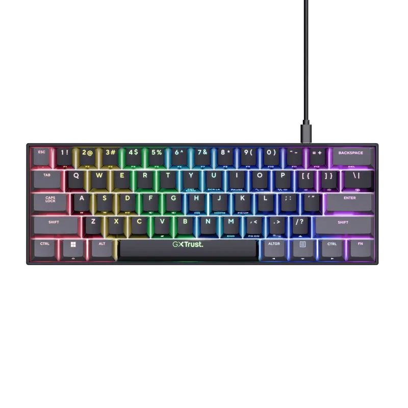 Tastierë TrustGaming GXT 867 Acira, e zezë - 3