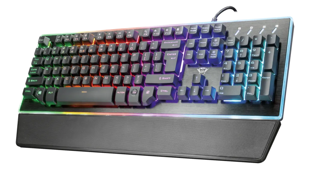 Tastierë Trust Thura GXT 860, RGB, e zezë - 1