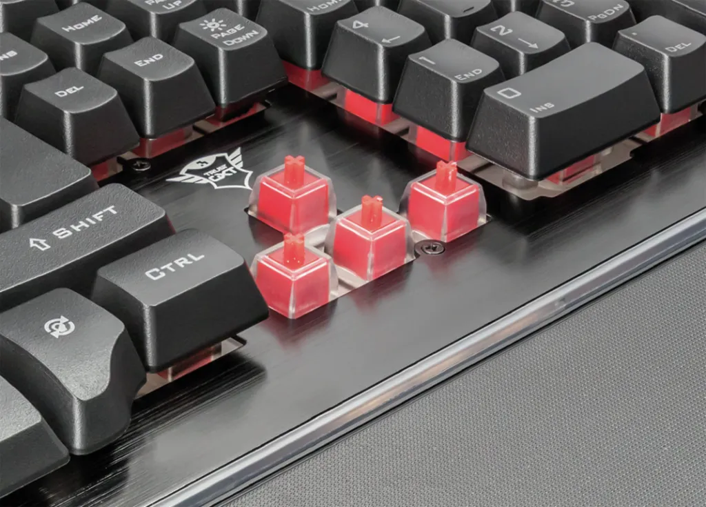 Tastierë Trust Thura GXT 860, RGB, e zezë - 2