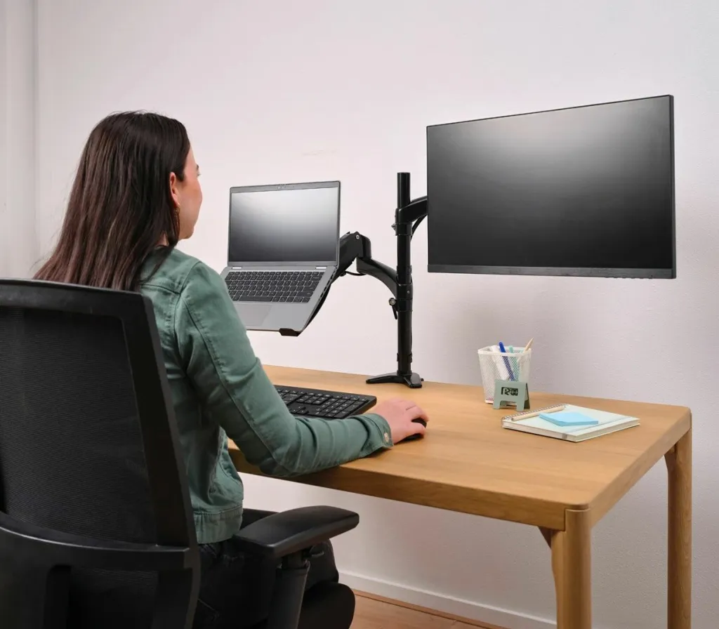 Mbajtëse monitori Trust MARA, 32”, VESA, e zezë - 5